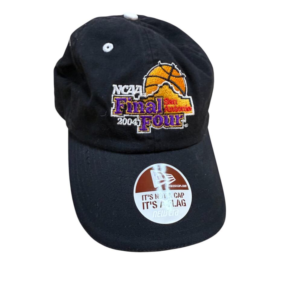 Vintage NCAA Final Four 2004 San Antonio New Black Era Hat Cap NBA NWT E8